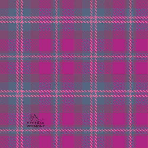 Pink Plaid Infinite Bandana