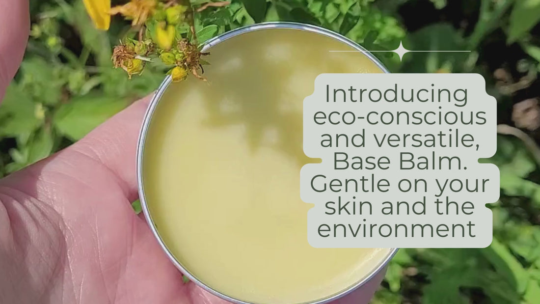 Video of off trail vermont natural small batch base balm showing healing benefits