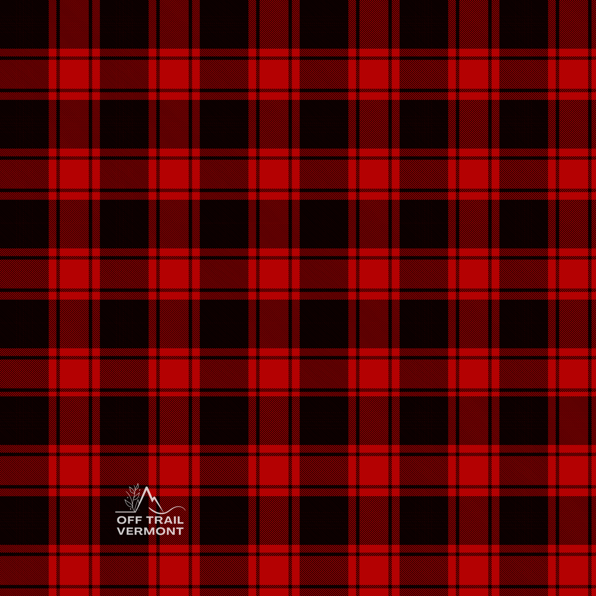 Red Plaid Infinite Bandana