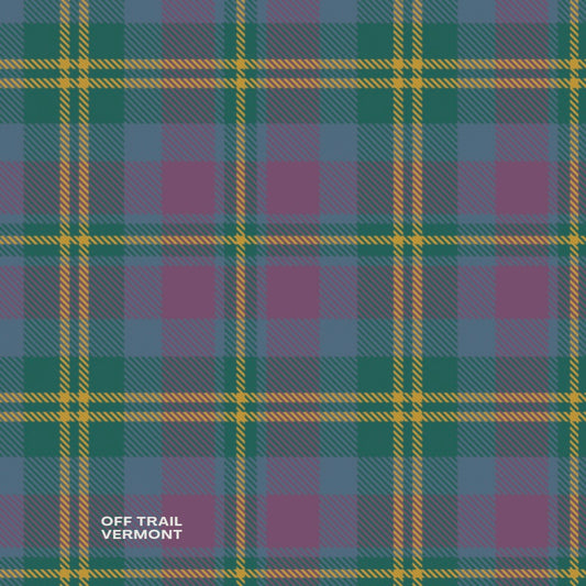 Purple Plaid Infinite Bandana
