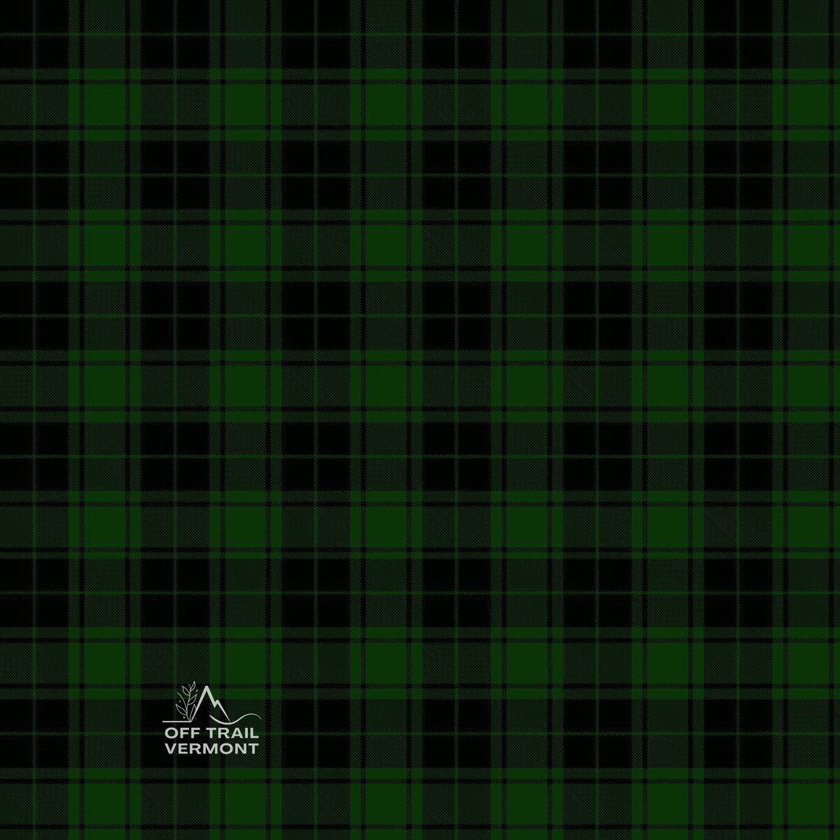 Green Plaid Infinite Bandana